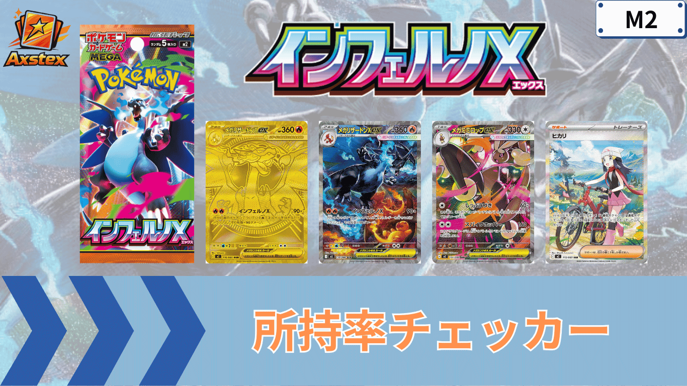 インフェルノXの所持率チェッカー｜MUR/SAR/SR/AR/RR - アクステックス