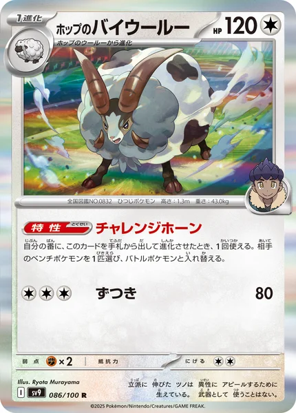 ホップのバイウールー R 086/100