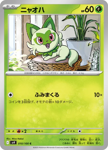 ニャオハ C 010/100