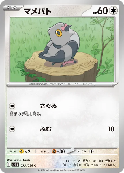 マメパト C 073/086