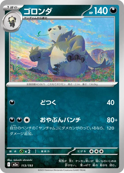 ゴロンダ 113/193