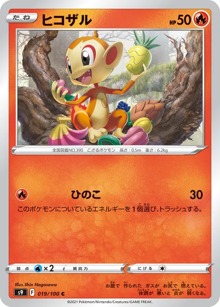 ヒコザル C 019/100
