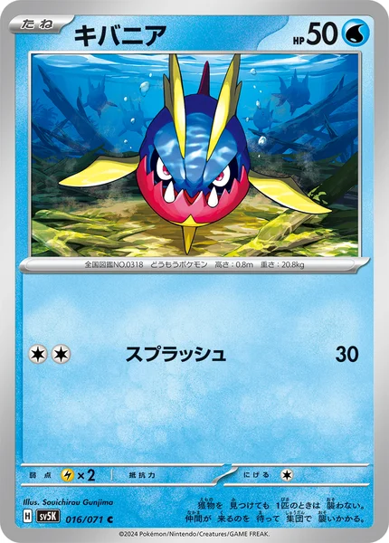 キバニア C 016/071