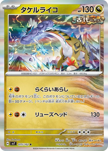タケルライコ R 075/102