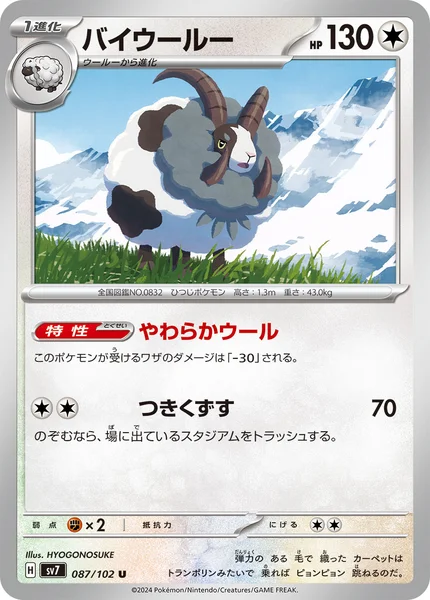 バイウールー U 087/102