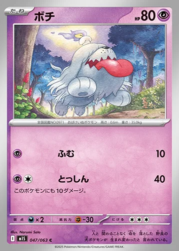 ボチ 047/063