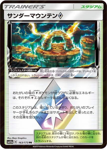 サンダーマウンテン プリズムスター PR 163/173